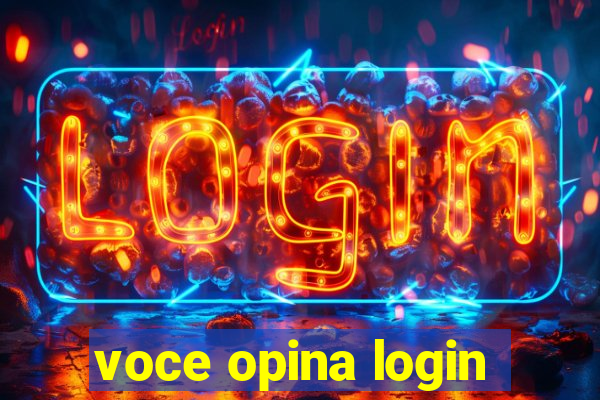 voce opina login